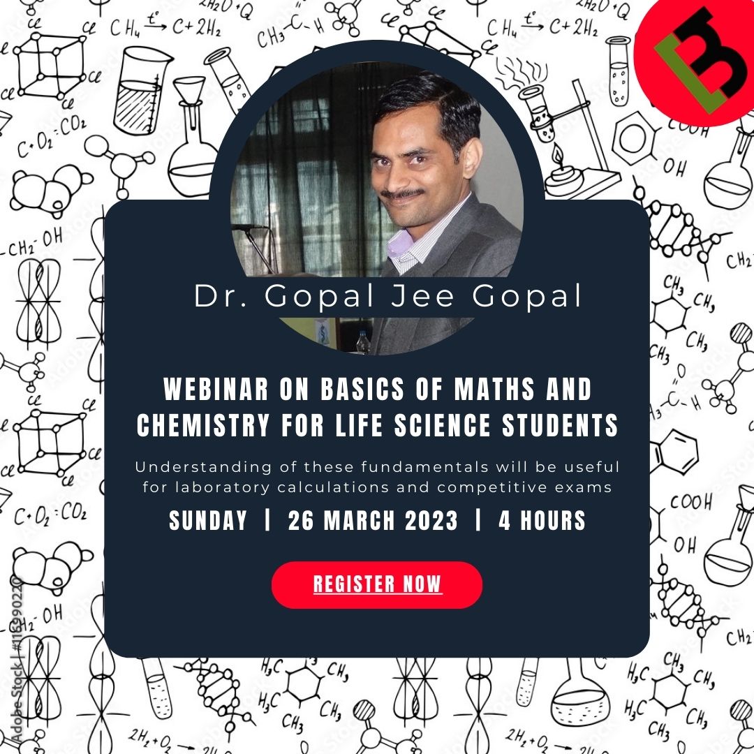 Online Workshop on Basics of Maths & Chemistry
